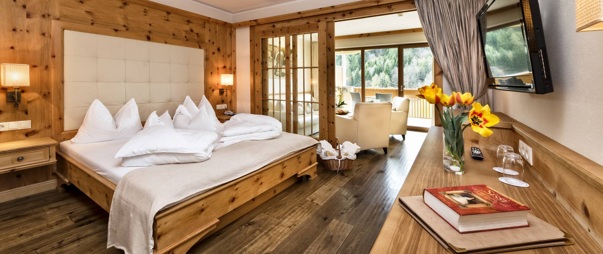 Wohnkomfort Hotel Hafling 4 Sterne | Comfort abitativo Hotel Avelengo 4 stelle | Living comfort Hotel Hafling 4 star